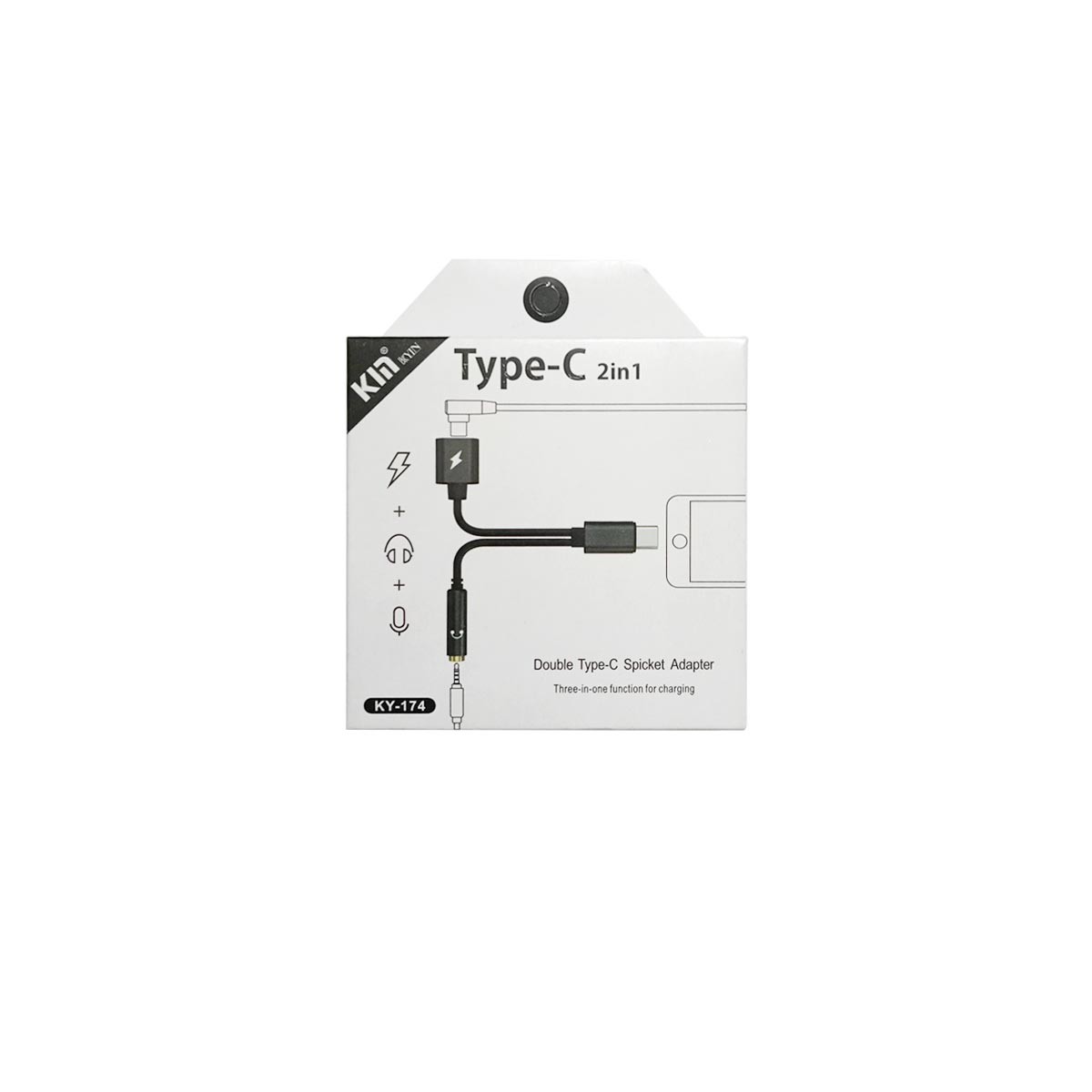 Double Type-C Spicket Adapter