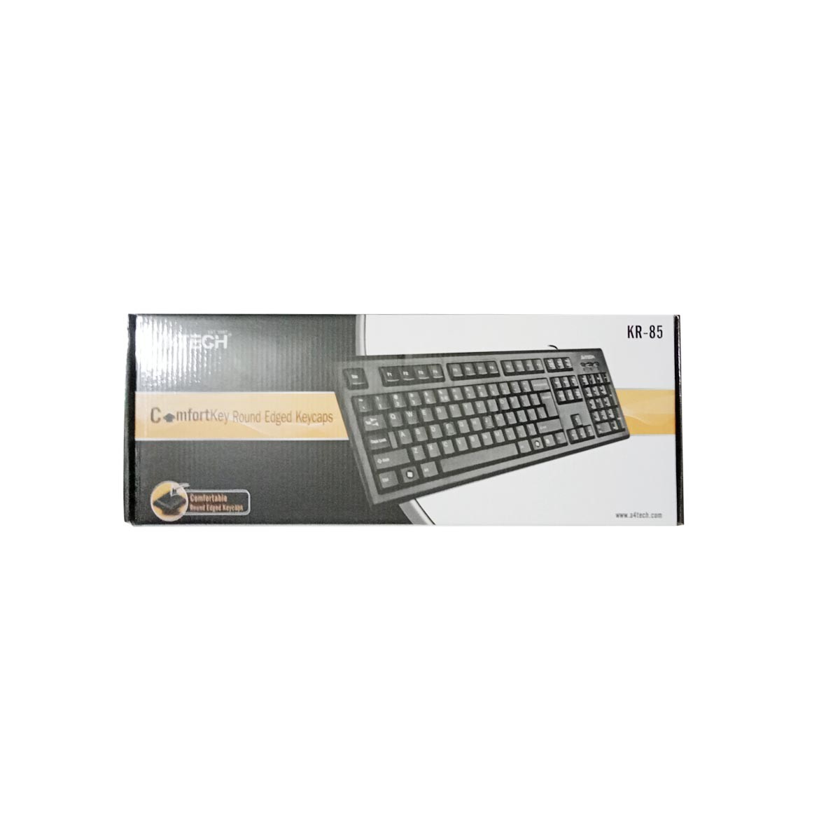 A4TECH KR-85 Comfort Round-edge Keyboard ৳ 500.00