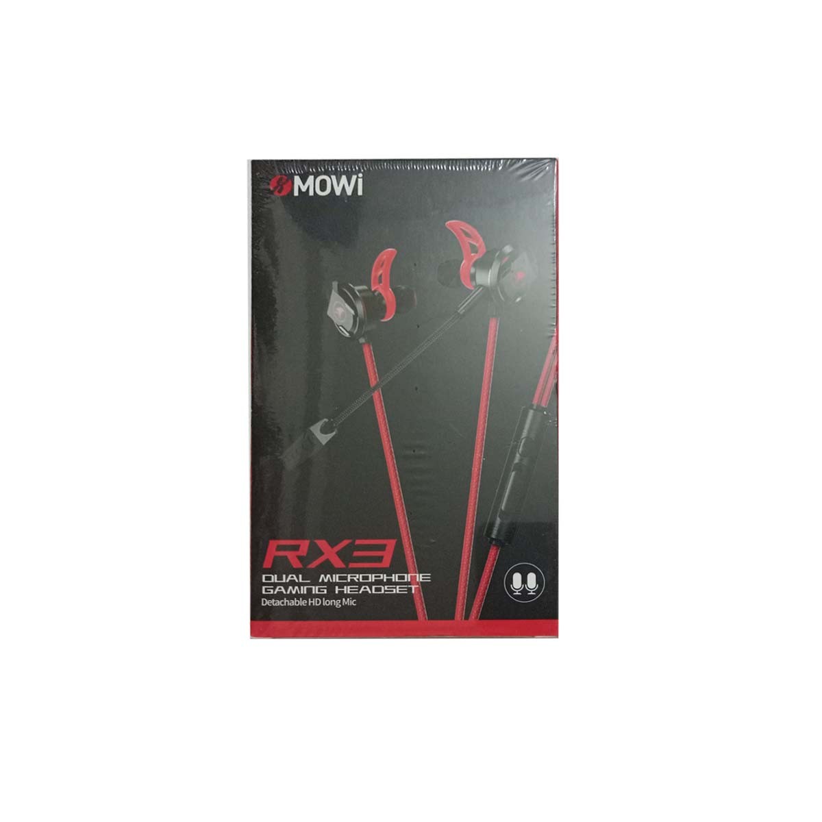 Mowi RX3 Dual Microphone Gaming Headphones